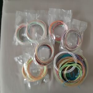 Colorful PLA Filament Set for 3D Printing or 3D Pen